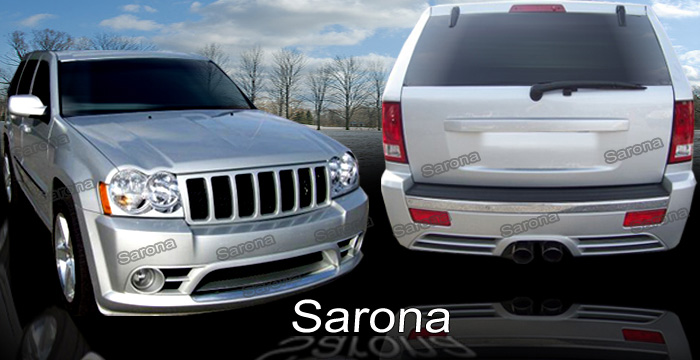 Custom Jeep Grand Cherokee  SUV/SAV/Crossover Body Kit (2005 - 2007) - $1390.00 (Manufacturer Sarona, Part #JP-001-KT)